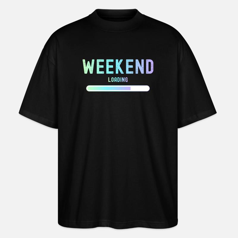 Weekend loading Weekend and leisure - Stanley/Stella Oversized Unisex Organic T-shirt Blaster 2.0 - black