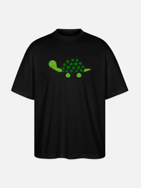 Turtle Turtles - Stanley/Stella Oversized Unisex Organic T-shirt Blaster 2.0 - black