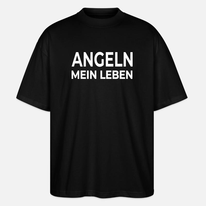 Angling - Stanley/Stella Oversized Unisex Organic T-shirt Blaster 2.0 - black