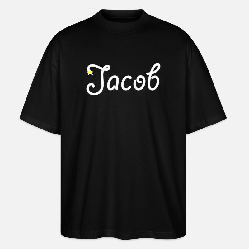 Jakob - Stanley/Stella Oversized Unisex Bio T-Shirt Blaster 2.0 - Schwarz