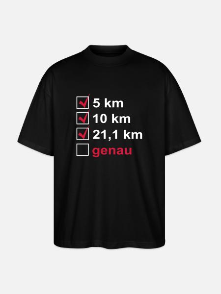 Marathon - Stanley/Stella Oversized Unisex Bio T-Shirt Blaster 2.0 - Schwarz