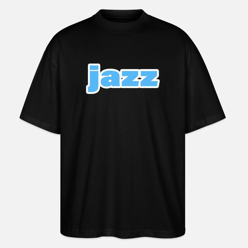 JAZZ - Stanley/Stella Oversized Unisex Bio T-Shirt Blaster 2.0 - Schwarz