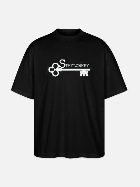 Reste une illustration discrète - T-shirt bio Blaster 2.0 coupe oversize Stanley/Stella Unisexe - noir