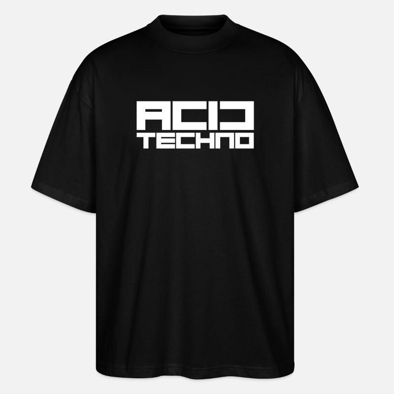 techno acide - T-shirt bio Blaster 2.0 coupe oversize Stanley/Stella Unisexe - noir