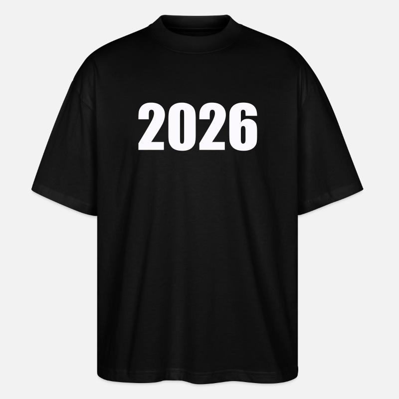 2026 - Stanley/Stella Oversized Unisex Bio T-Shirt Blaster 2.0 - Schwarz