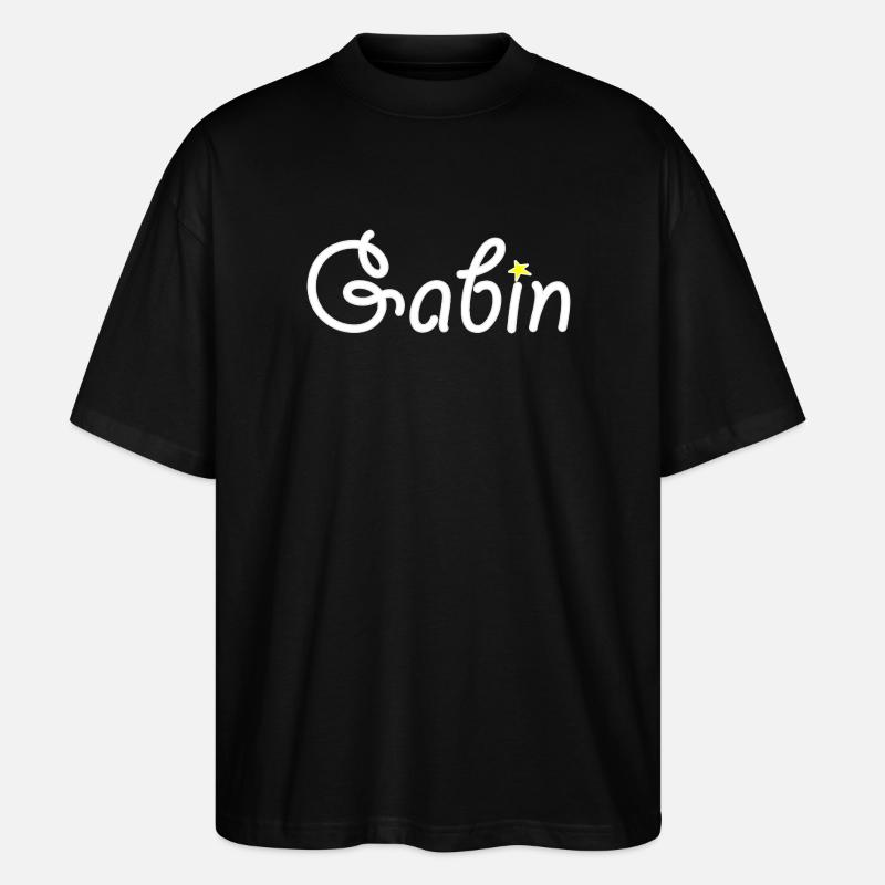 Gabin - Stanley/Stella Oversized Unisex Bio T-Shirt Blaster 2.0 - Schwarz