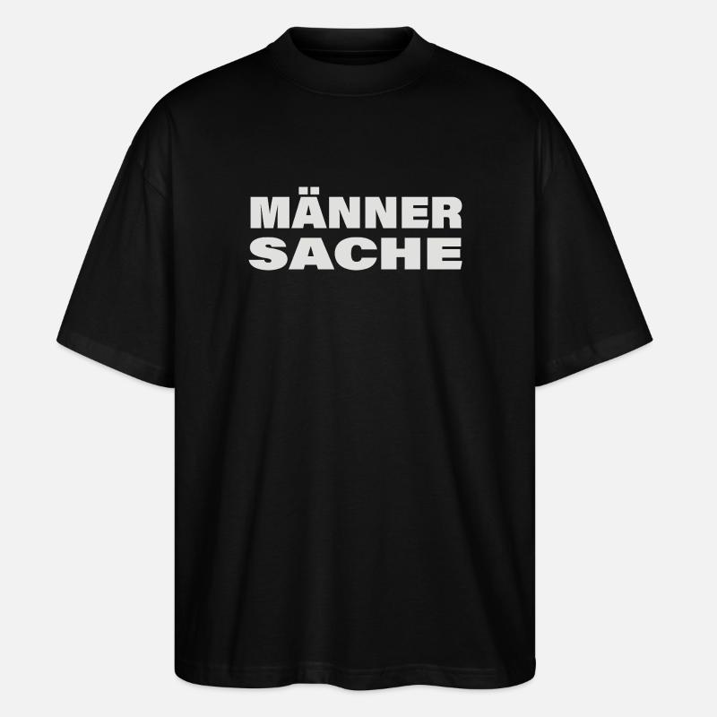Entreprise pour hommes - T-shirt bio Blaster 2.0 coupe oversize Stanley/Stella Unisexe - noir