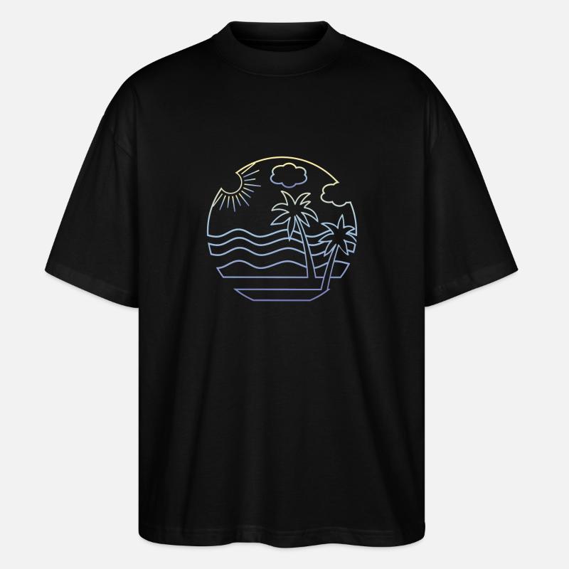 Strand - Stanley/Stella Oversized Unisex Bio T-Shirt Blaster 2.0 - Schwarz