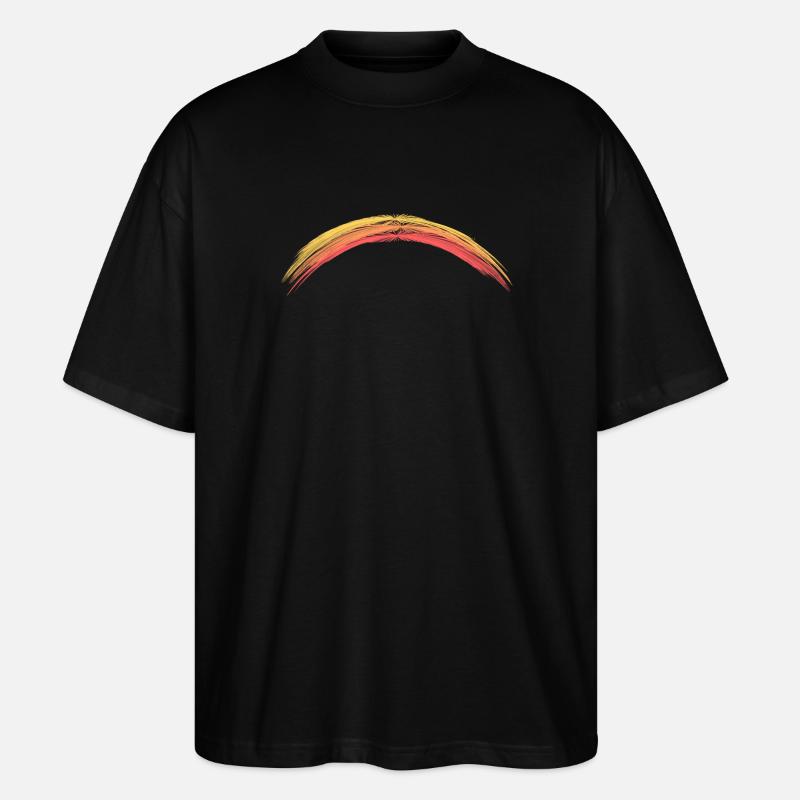 Bow Art coloré - T-shirt bio Blaster 2.0 coupe oversize Stanley/Stella Unisexe - noir