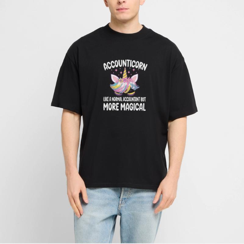 Comptabilité Comptable comme un comptable normal T-shirt bio Blaster 2.0 coupe oversize Stanley/Stella Unisexe