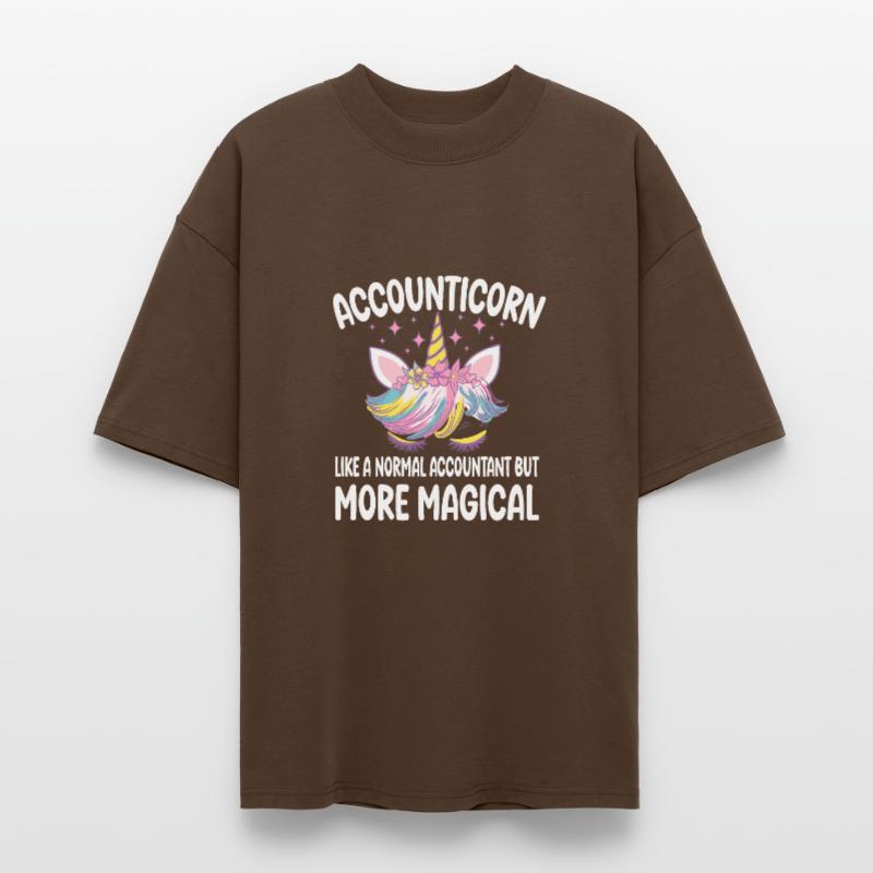 Comptabilité Comptable comme un comptable normal T-shirt bio Blaster 2.0 coupe oversize Stanley/Stella Unisexe