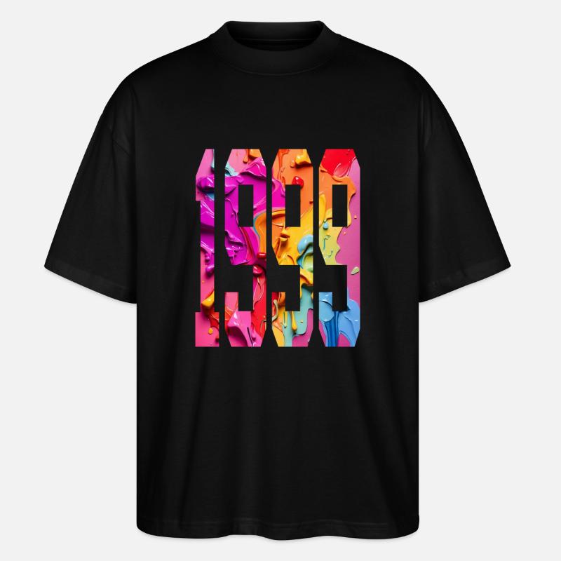 BUNT 27E ANNIVERSAIRE 1999 - T-shirt bio Blaster 2.0 coupe oversize Stanley/Stella Unisexe - noir