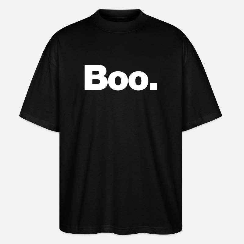 Boo - Stanley/Stella Oversized Unisex Organic T-shirt Blaster 2.0 - black