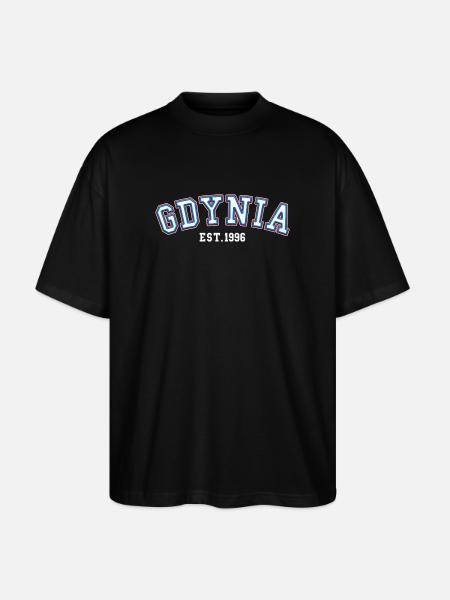 Gdynia Est. 1996 - Stanley/Stella Oversized Unisex Organic T-shirt Blaster 2.0 - black