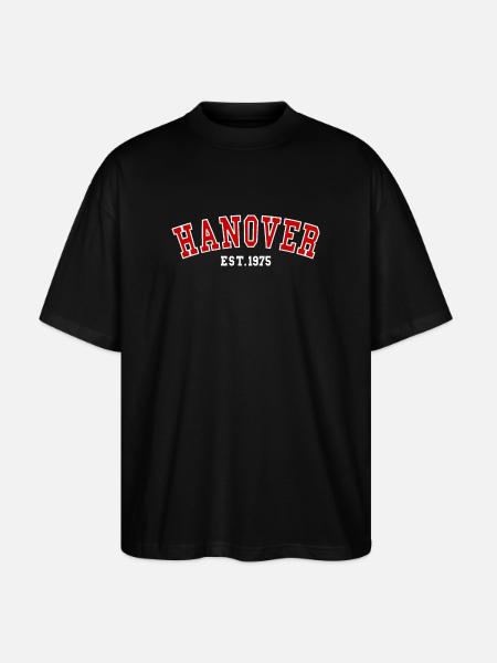 Hanover Est. 1975 - Stanley/Stella Oversized Unisex Organic T-shirt Blaster 2.0 - black