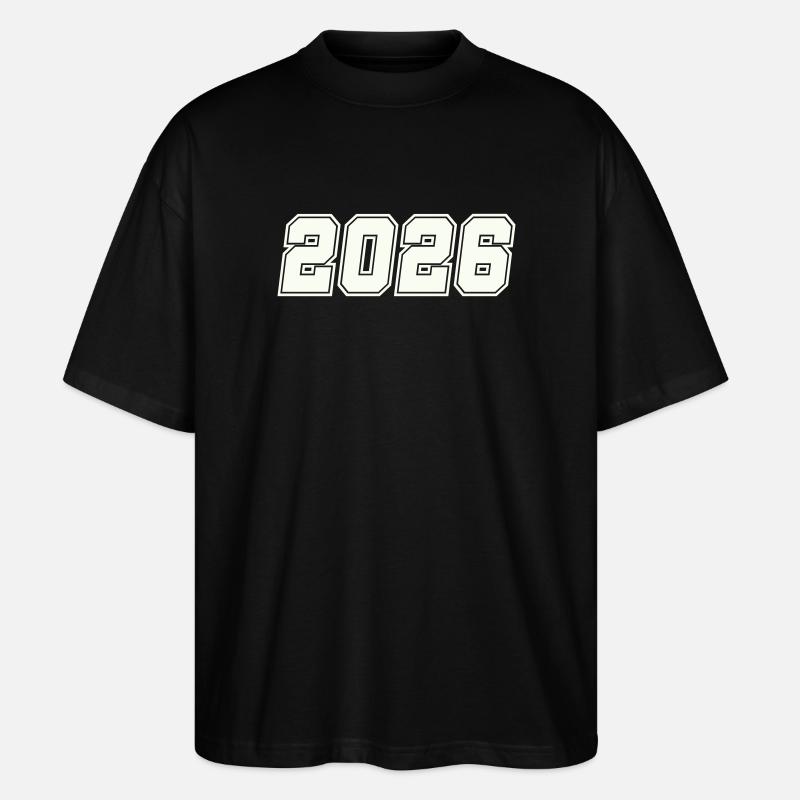 2026  - Stanley/Stella Oversized Unisex Bio T-Shirt Blaster 2.0 - Schwarz
