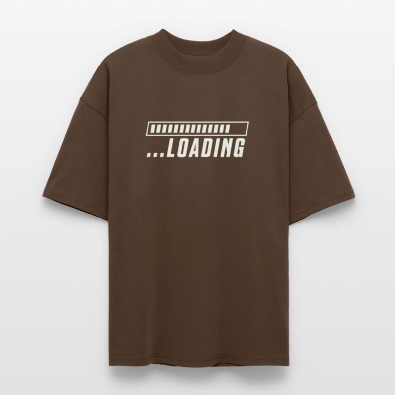 Loading Bar Loading Progress Stanley/Stella Oversized Unisex Organic T-shirt Blaster 2.0