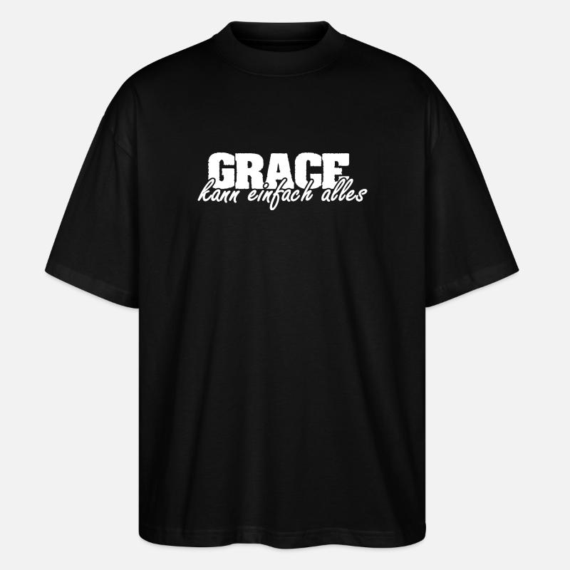 Dire la grâce - T-shirt bio Blaster 2.0 coupe oversize Stanley/Stella Unisexe - noir