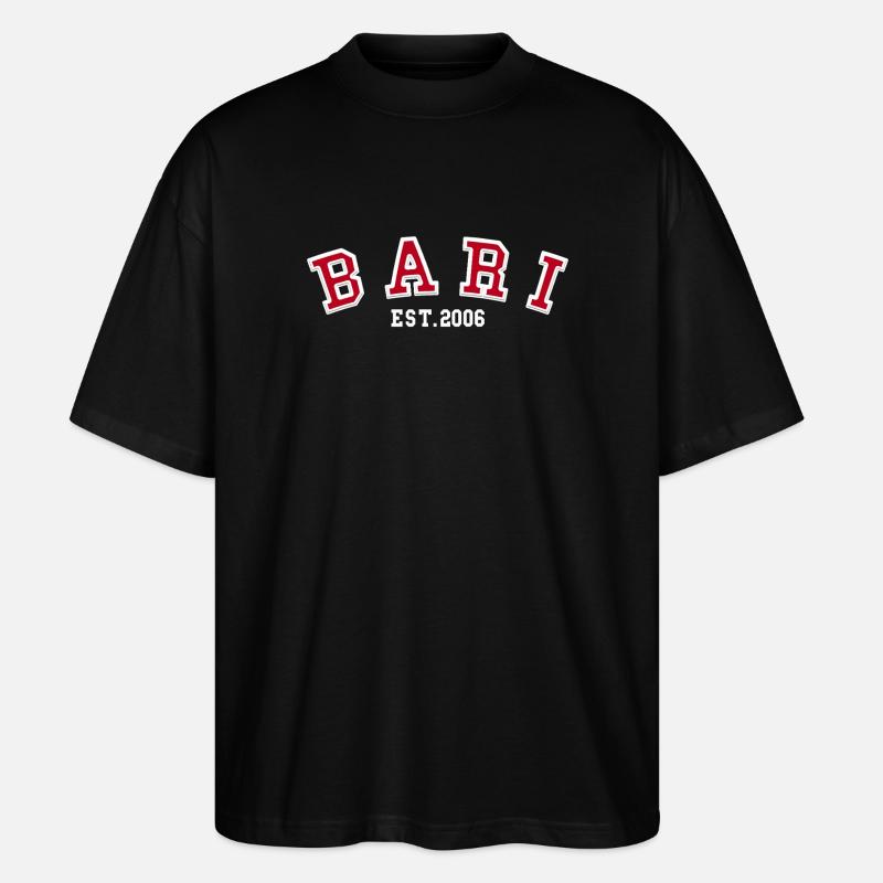 Bari Est 2006 - Stanley/Stella Oversized Unisex Organic T-shirt Blaster 2.0 - black