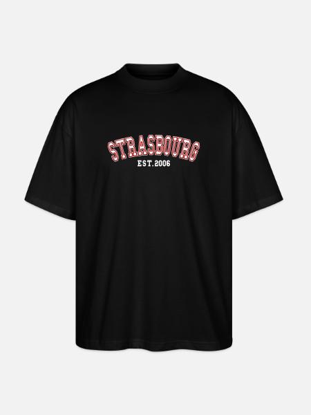Strasbourg Est. 2006 - Stanley/Stella Oversized Unisex Organic T-shirt Blaster 2.0 - black