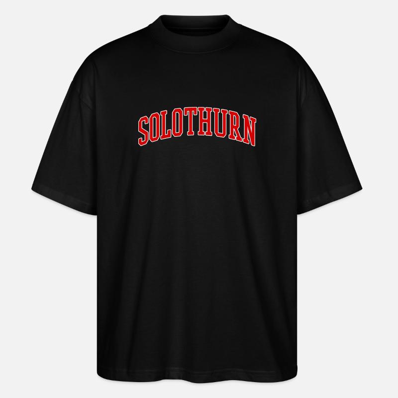 Slothurn College Arc - Stanley/Stella Oversized Unisex Bio T-Shirt Blaster 2.0 - Schwarz