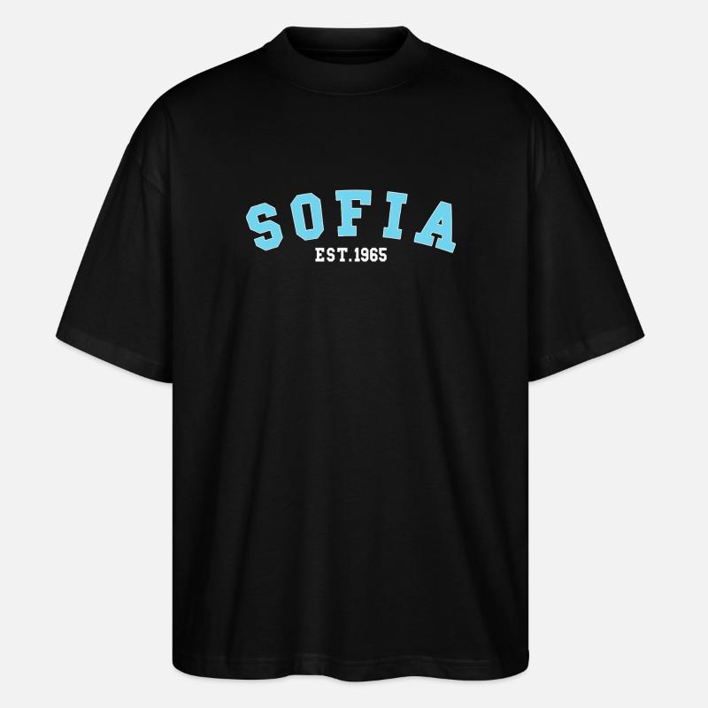 Sofia_Est_1965 - T-shirt bio Blaster 2.0 coupe oversize Stanley/Stella Unisexe - noir