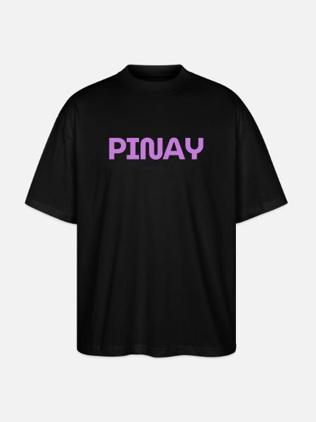 Mixte mais double – Fier design Pinay - T-shirt bio Blaster 2.0 coupe oversize Stanley/Stella Unisexe - noir