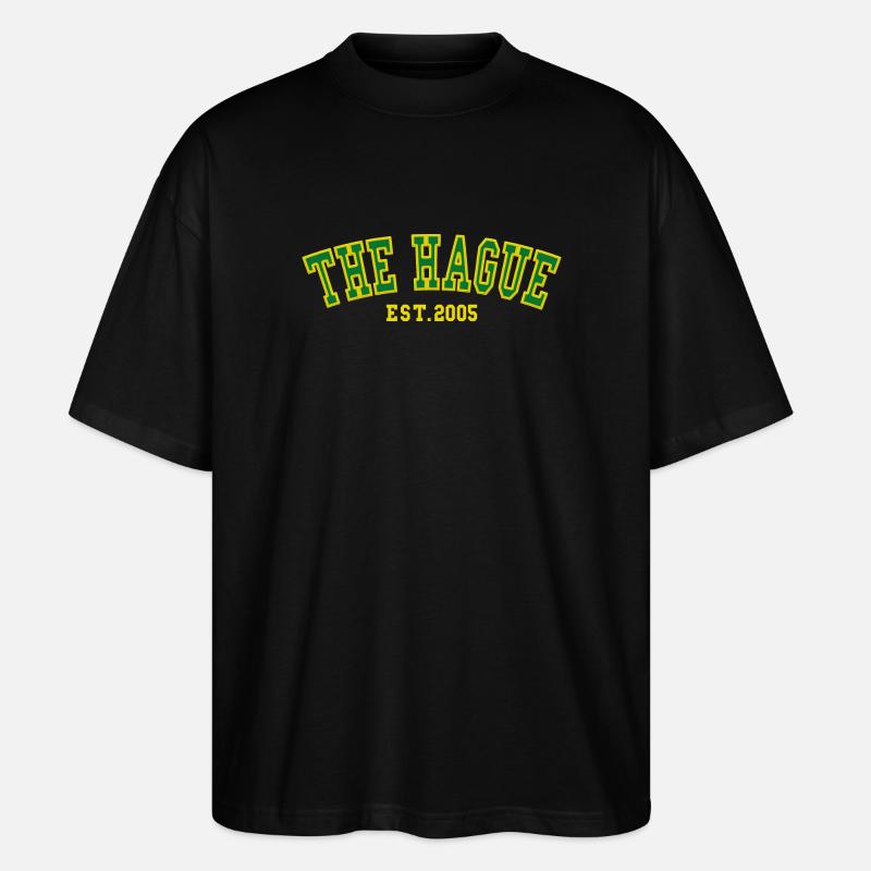 La Haye Est. 2005 - T-shirt bio Blaster 2.0 coupe oversize Stanley/Stella Unisexe - noir