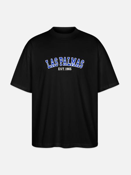 Las Palmas Est. 1965 - Stanley/Stella Oversized Unisex Organic T-shirt Blaster 2.0 - black