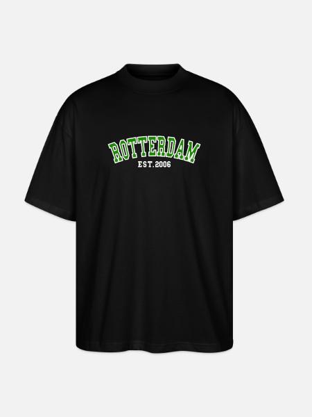 Rotterdam Est. 2006 - Stanley/Stella Oversized Unisex Organic T-shirt Blaster 2.0 - black