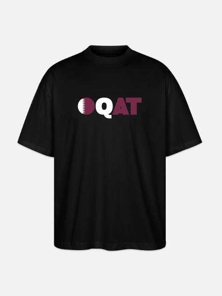 Qatar - T-shirt bio Blaster 2.0 coupe oversize Stanley/Stella Unisexe - noir