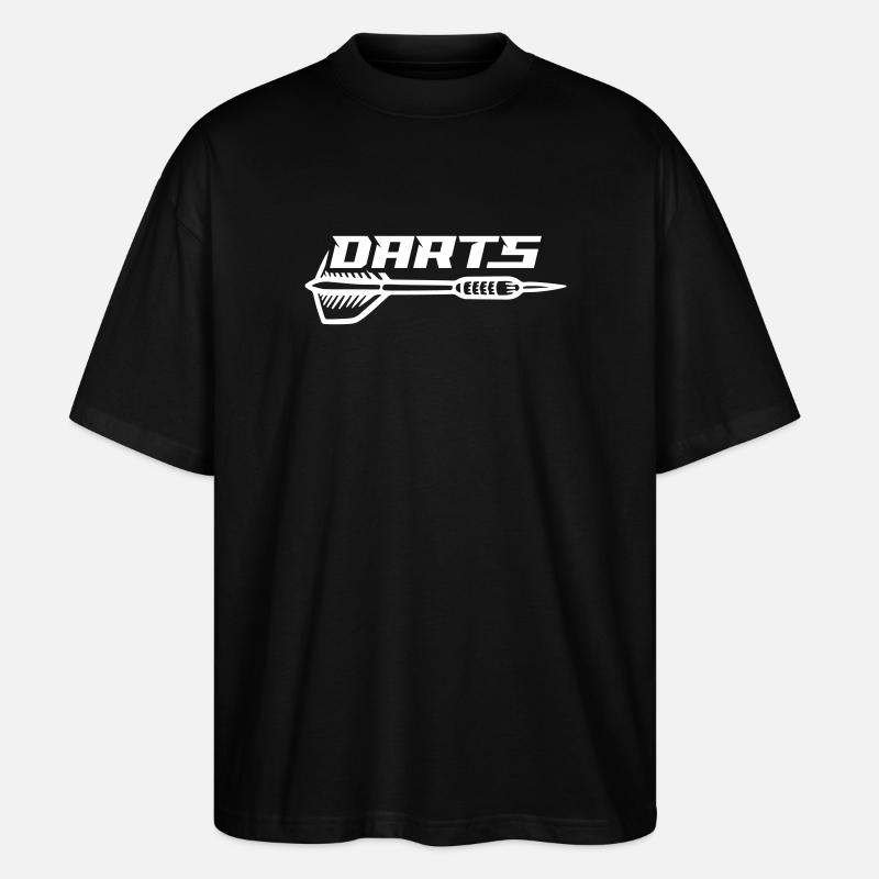Fléchettes à fléchettes - T-shirt bio Blaster 2.0 coupe oversize Stanley/Stella Unisexe - noir