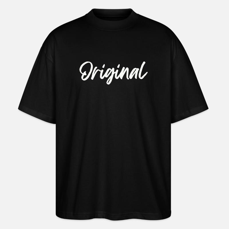 original - Stanley/Stella Oversized Unisex Bio T-Shirt Blaster 2.0 - Schwarz
