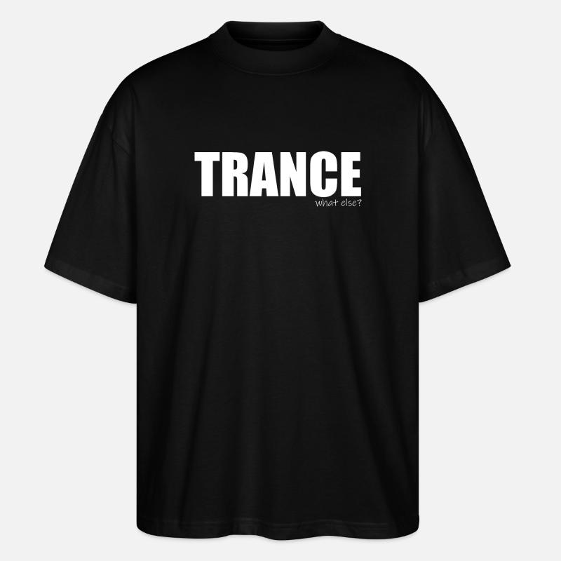Transe - quoi d’autre? - T-shirt bio Blaster 2.0 coupe oversize Stanley/Stella Unisexe - noir