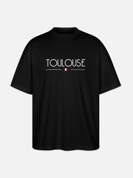 Toulouse - Stanley/Stella Oversized Unisex Organic T-shirt Blaster 2.0 - black