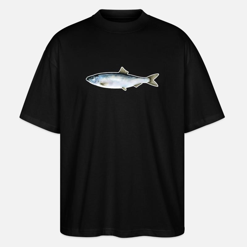 Hering . 1 - Stanley/Stella Oversized Unisex Bio T-Shirt Blaster 2.0 - Schwarz