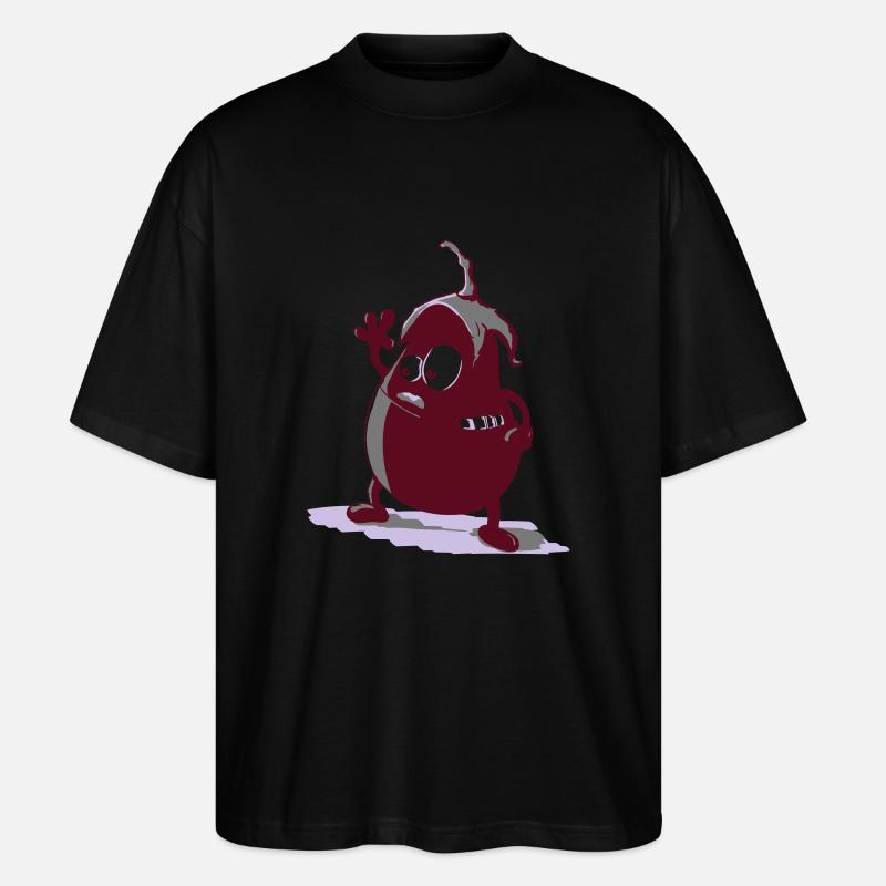 Matschkopf - Stanley/Stella Oversized Unisex Bio T-Shirt Blaster 2.0 - Schwarz