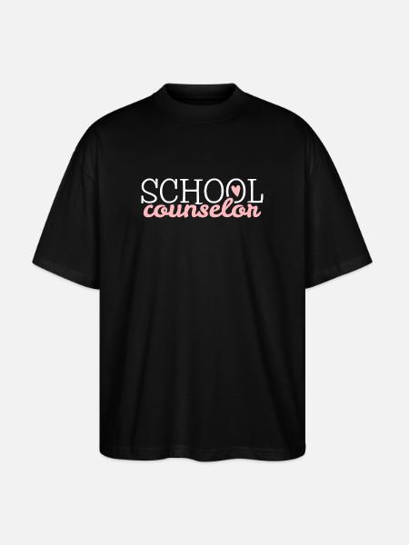 Schulberater Berufsberater - Stanley/Stella Oversized Unisex Bio T-Shirt Blaster 2.0 - Schwarz