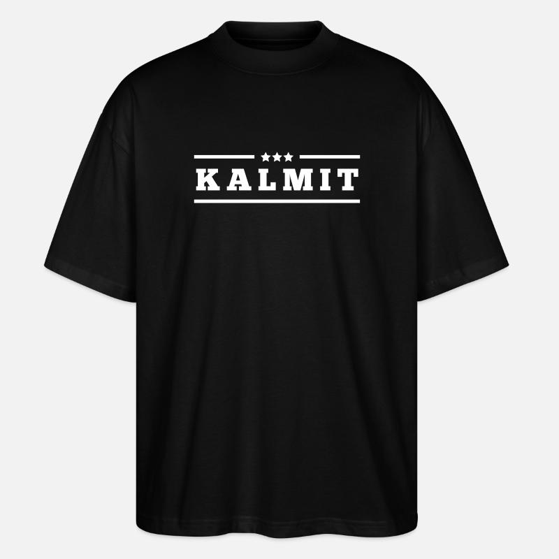 Kalmit Haardt - Stanley/Stella Oversized Unisex Bio T-Shirt Blaster 2.0 - Schwarz
