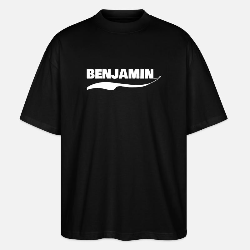 Benjamin - Stanley/Stella Oversized Unisex Organic T-shirt Blaster 2.0 - black