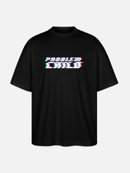Problem child - Stanley/Stella Oversized Unisex Organic T-shirt Blaster 2.0 - black