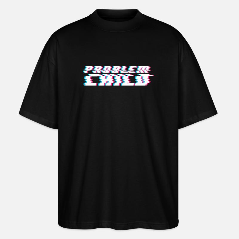 Problem Child - Stanley/Stella Oversized Unisex Bio T-Shirt Blaster 2.0 - Schwarz