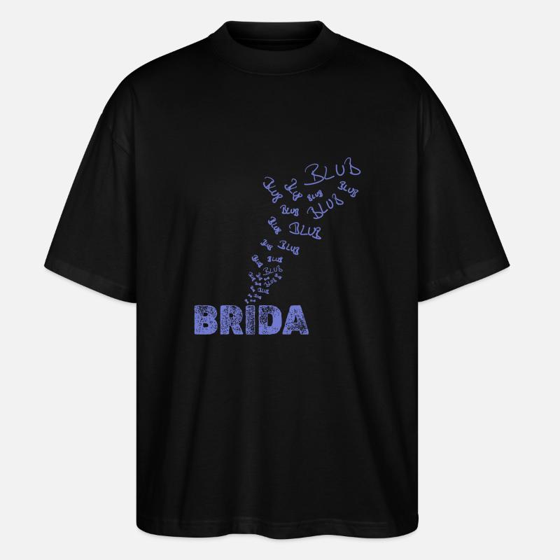 Brida - Stanley/Stella Oversized Unisex Organic T-shirt Blaster 2.0 - black