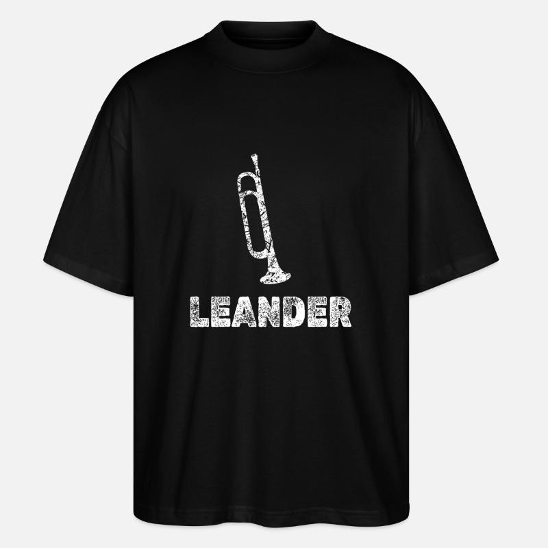 Blasmusik Leander - Stanley/Stella Oversized Unisex Bio T-Shirt Blaster 2.0 - Schwarz