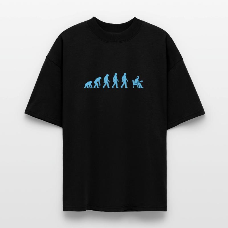 Evolution to office work Stanley/Stella Oversized Unisex Organic T-shirt Blaster 2.0