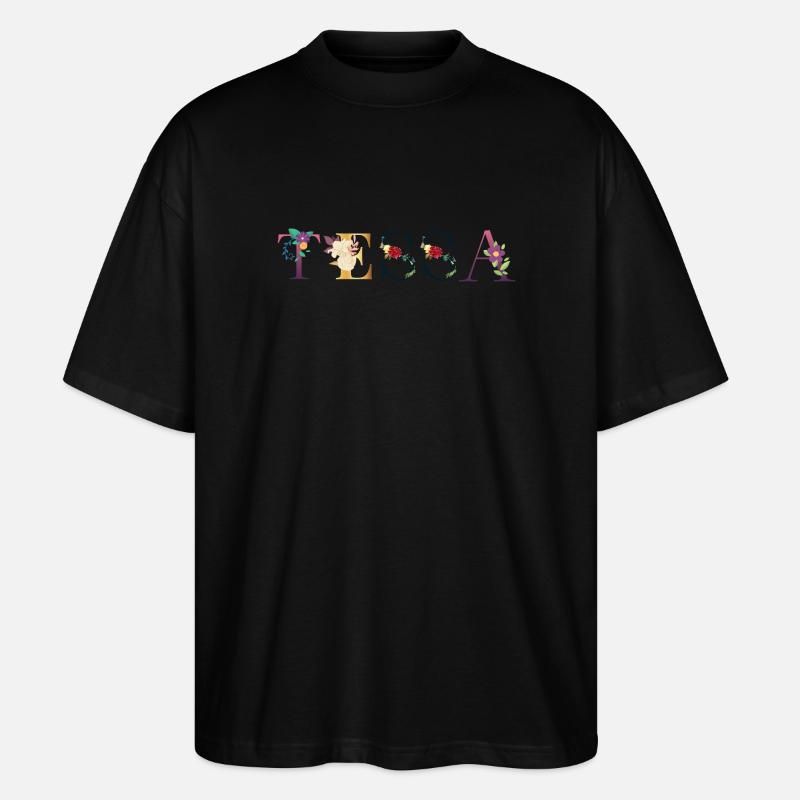 Tessa - T-shirt bio Blaster 2.0 coupe oversize Stanley/Stella Unisexe - noir