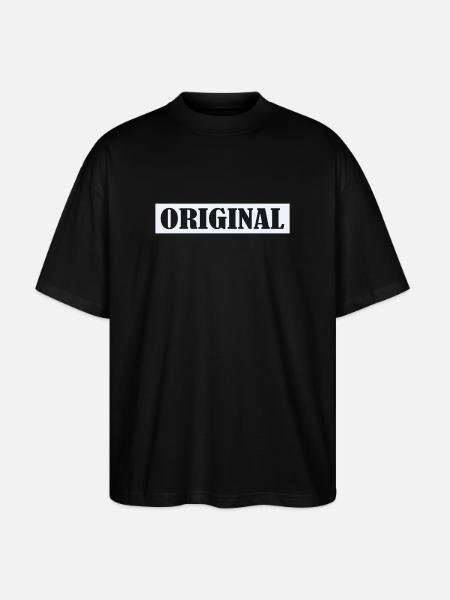 Original - Stanley/Stella Oversized Unisex Organic T-shirt Blaster 2.0 - black