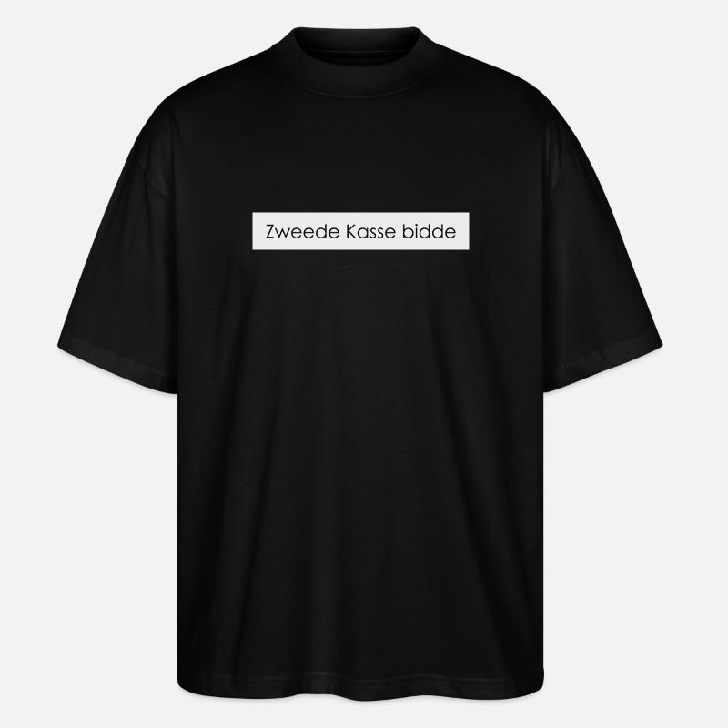 Rastergrafik - Stanley/Stella Oversized Unisex Bio T-Shirt Blaster 2.0 - Schwarz