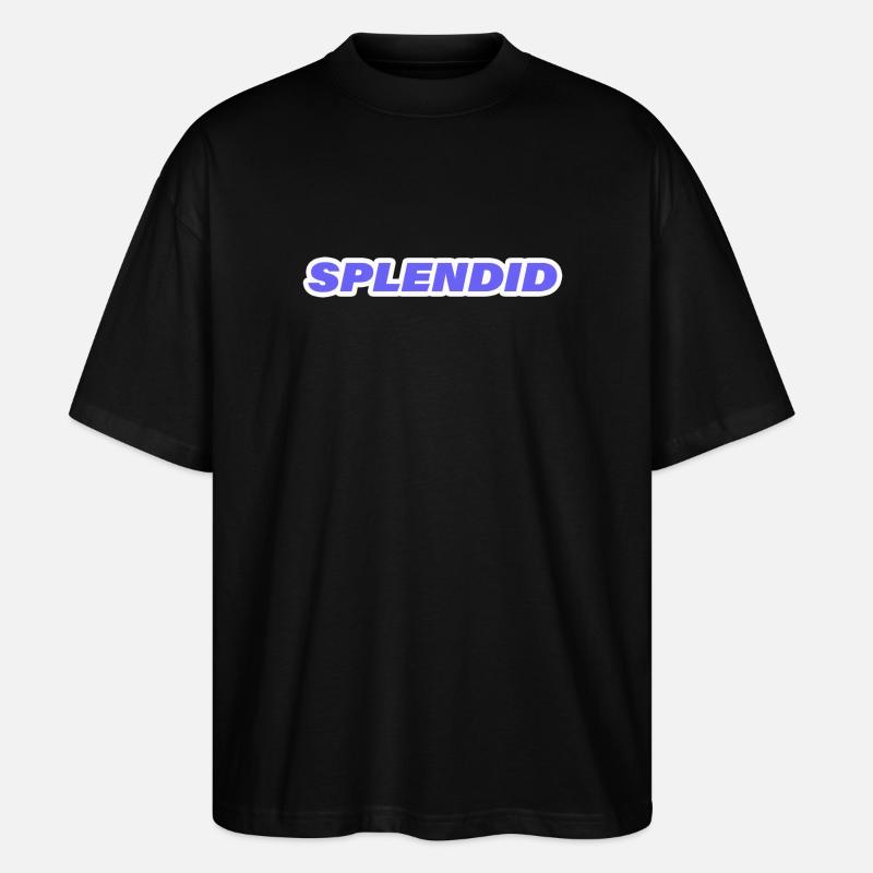 SPLENDID - Stanley/Stella Oversized Unisex Bio T-Shirt Blaster 2.0 - Schwarz