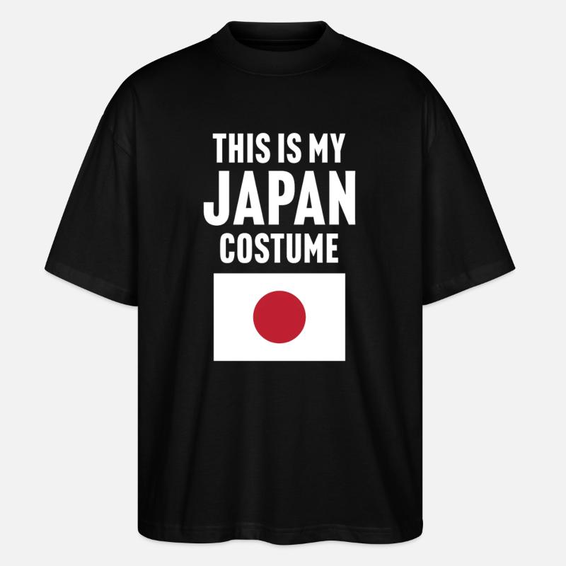 C’est mon costume japonais - T-shirt bio Blaster 2.0 coupe oversize Stanley/Stella Unisexe - noir
